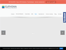 Tablet Screenshot of euphonia.pl